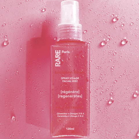 RARE PARIS  Exception Rosée  Восстанавливающий тоник-мист для лица, 120 мл