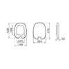 Vitra 126-401-009 Plural сиденье микролифт, матовый белый