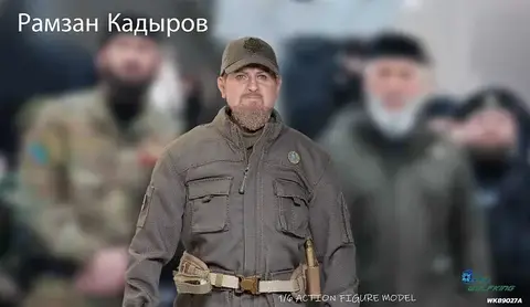 Фигурка Рамзан Кадыров масштаб 1/6 Wolf King