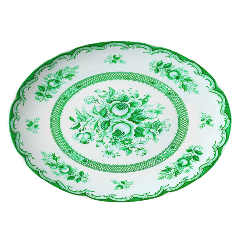 Закусочная тарелка средняя First Lady Зеленый сад