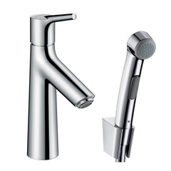 Смеситель для раковины с гигиеническим душем Hansgrohe Talis S 72290000 фото