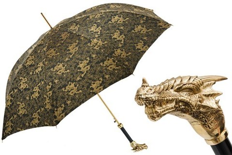 Зонт-трость Pasotti Golden Dragon Umbrella, Италия