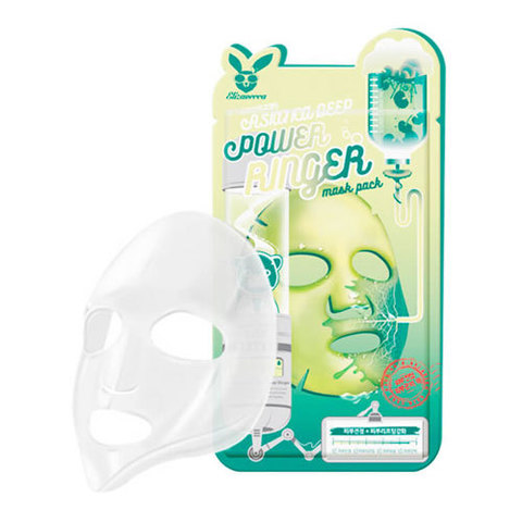 Elizavecca Centella Asiatica Deep Power Ringer Mask Pack - Стимулирующая тканевая маска для лица с экстрактом центеллы азиатской