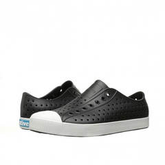 Кеды Native Jefferson Jiffy Black / Shell White черные