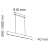 Подвесной светильник Technical Step P010PL-L23B4K