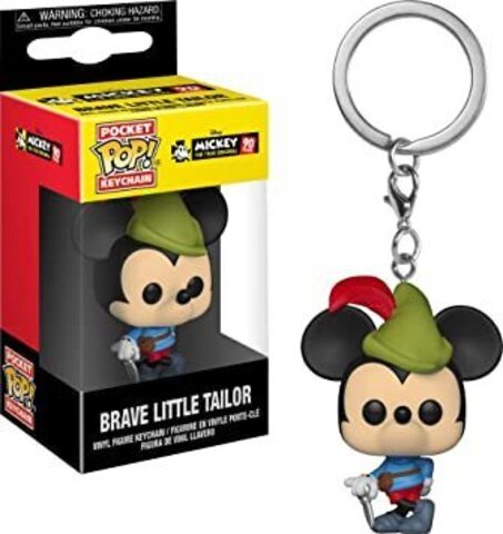 Брелок Funko POP! Disney. Mickey 90 Years: Brave Little Tailor