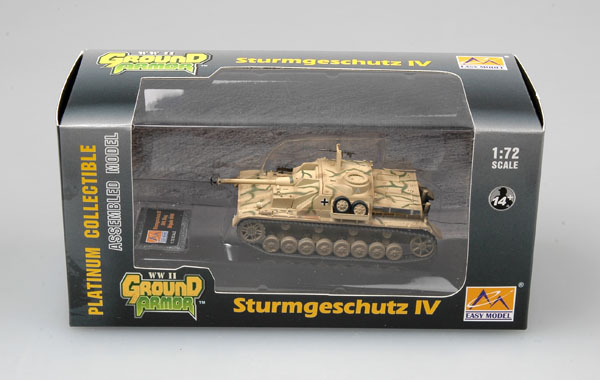 Модель Самоходно-артиллерийская установка Немецкая Sturmgeschütz IV масштаб 1:72