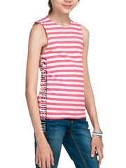 Розовая тельняшка - Магазин тельняшек.ру 8-800-700-93-18Розовая майка-тельняшка для девочки в Магазине тельняшек