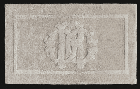 Коврик для ванной 75х110 Roberto Cavalli бежевый