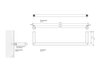 Decor Walther 0520716 Decor Walther Mikado HTE30 Полотенцедержатель 30см, цвет: розовое золото