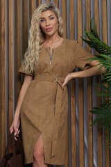 Платье Мечтай! (песочное) П13175-19М LT Collection