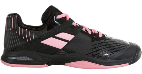 Кроссовки детские Babolat Propulse All Court Junior - black/geranium pink