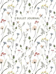 Блокнот в точку: Bullet Journal (полевые цветы)