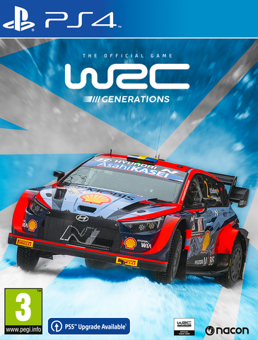 WRC Generations Стандартное издание (диск для PS4, интерфейс и субтитры на русском языке)