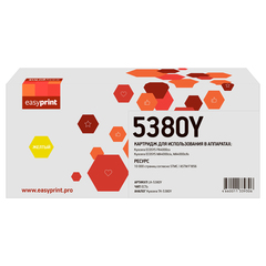 Тонер-картридж EasyPrint LK-5380Y для Kyocera ECOSYS PA4000cx/MA4000cix/ MA4000cifx (10000 стр.) желтый, с чипом