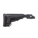 Пластиковый приклад на АК-74, DLG Tactical черный