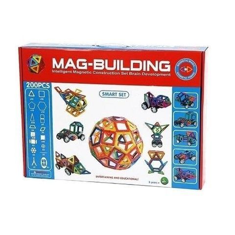 Магнитный конструктор Mag-Building GB-W200 Smart Set