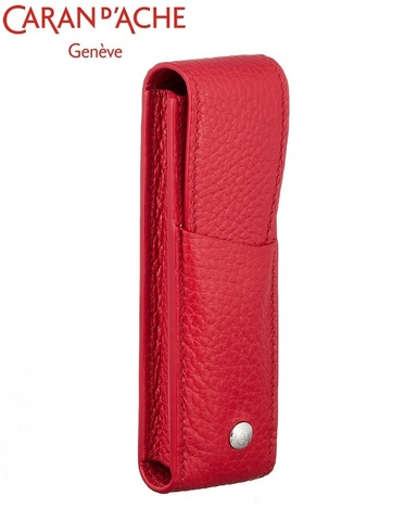Кожаный футляр Caran d’Ache Leman, Scarlet Red (6202.770)