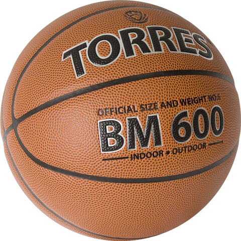 Мяч баскетбольный TORRES BM600 арт.B32026, р.6