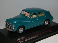 GAZ-M20 Pobieda blue-green 1950 IST002B IST Models 1:43