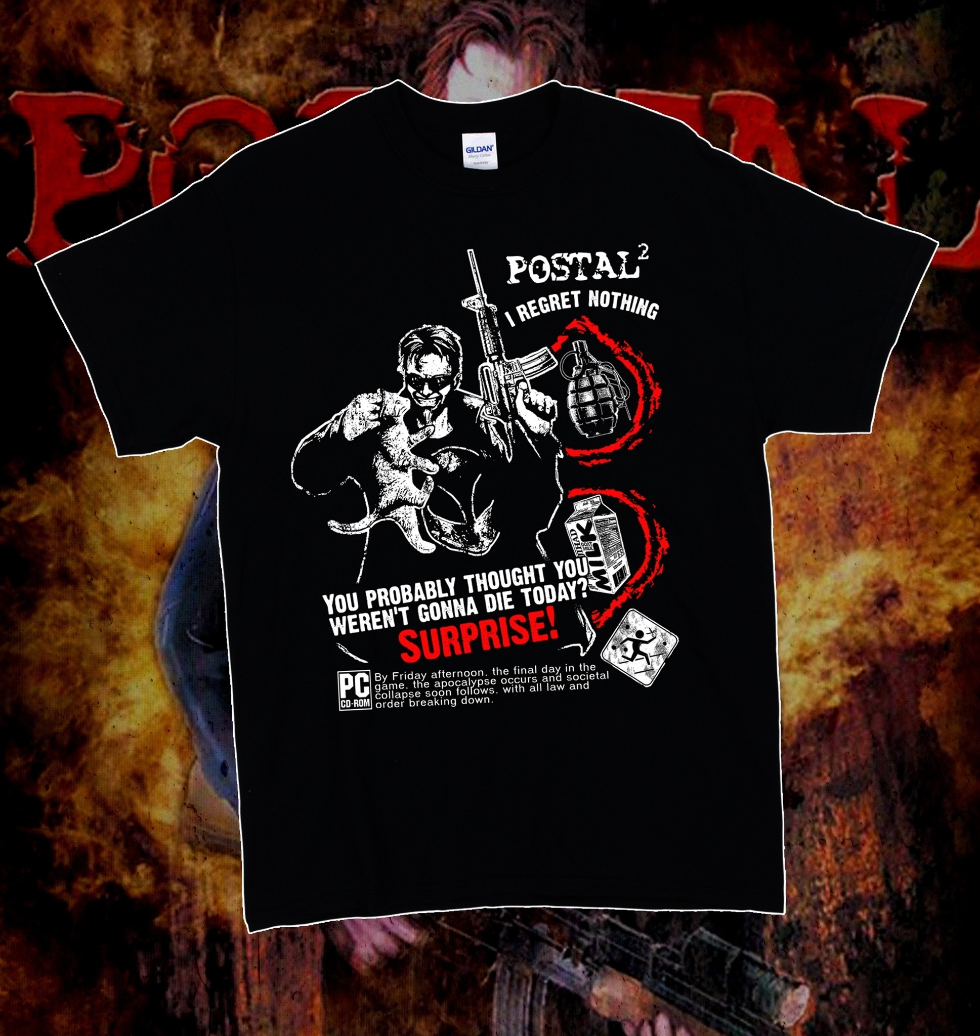 Футболка "Postal" - XL – купить за 1400 руб | Чук и Гик. Магазин комиксов
