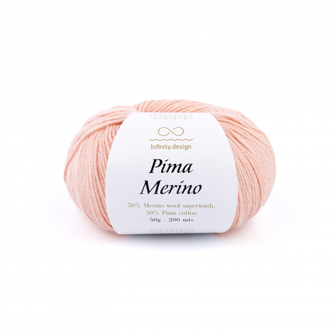 Пряжа Infinity Pima Merino 3022 светлый персик