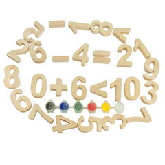 Обучающий набор"Цифры"с красками