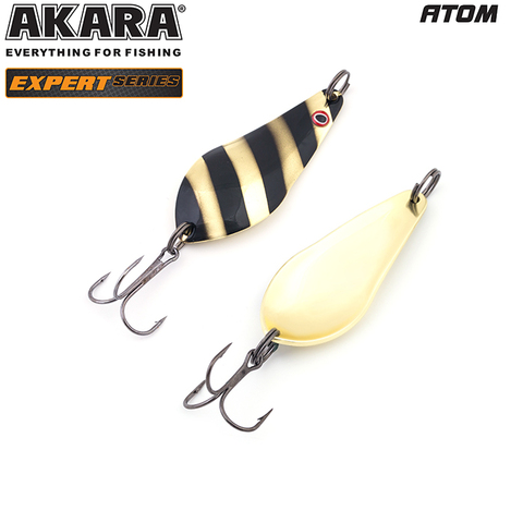 Блесна колеб. Akara Expert Атом 65 мм 22 гр. 14/GO