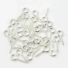 Штифт винтовой, 8х3х1 мм, 16 гр, серебро