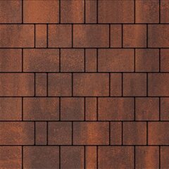 Тротуарная плитка Бельпассо, 40 мм, ColorMix Брук, гладкая