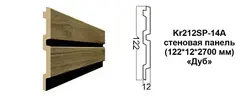 Декоративная панель Kr212SP-14A