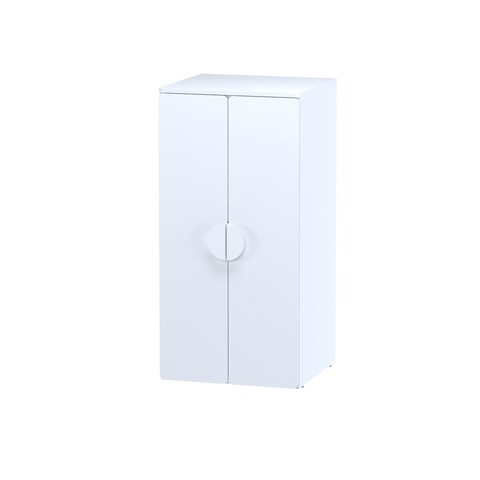 Шкаф распашной с 2 дверьми и 3 полками ПИКСИ, 60х57х120, робкий подснежник