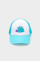 кепка  для мальчика  ТК 80079/белый,изумруд