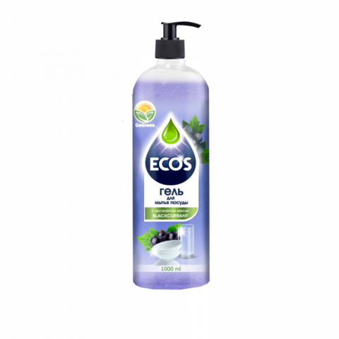ECOS Blackurrant гель для мытья посуды 1 л