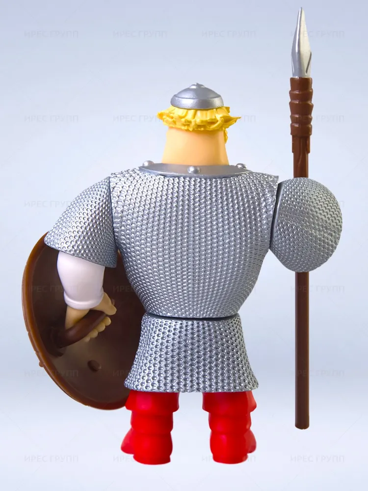 Набор фигурок Алеша Попович Илья Муромец Добрыня Никитич из мультфильма Три Богатыря