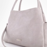 Сумка Саломея 214 итальянский светло-серый