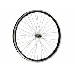 Колесо 27,5" заднее в сборе, двойной черный обод,под трещотку/630303