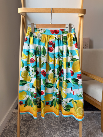 Хлопковая юбка Dolce & Gabbana, 146
