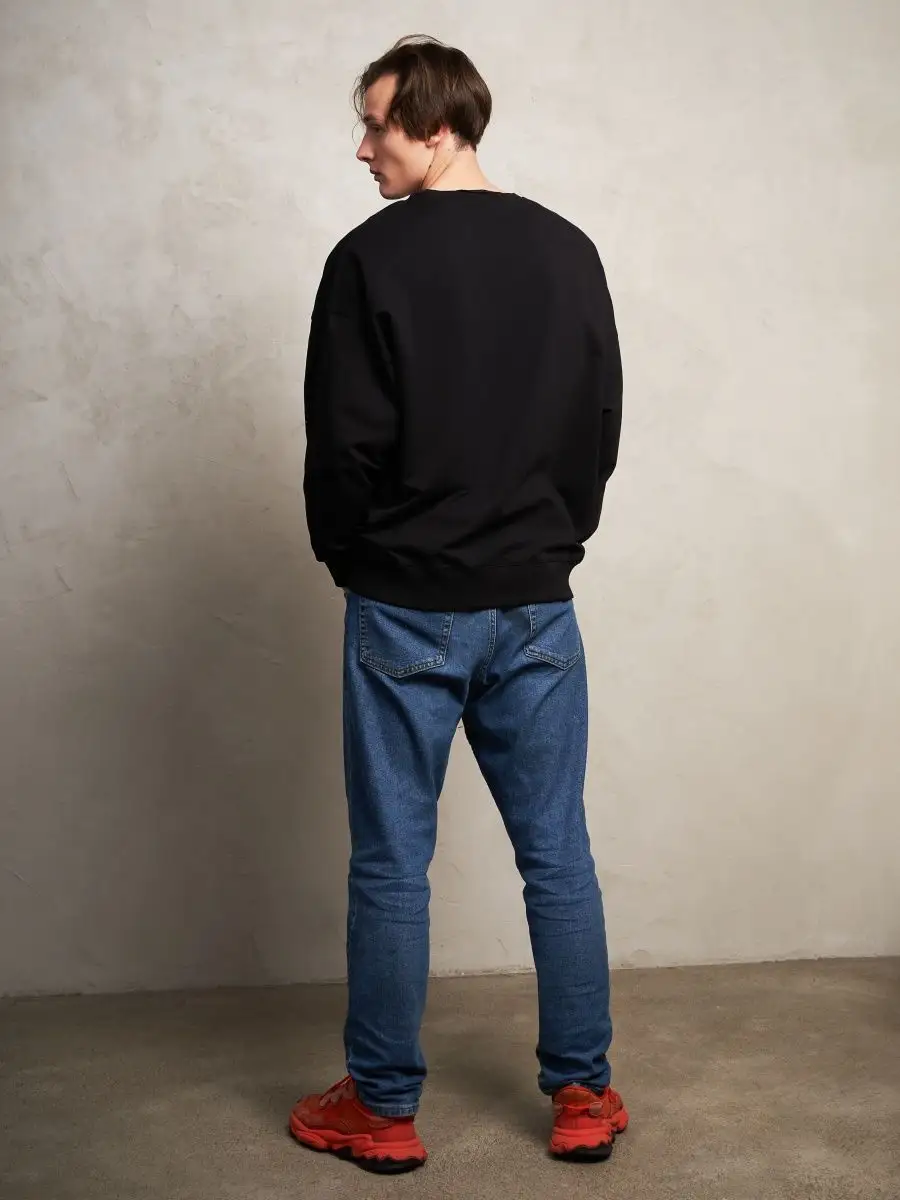 Лонгслив оверсайз женский мужской спортивный с принтом аниме