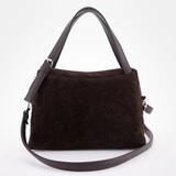 Сумка Саломея 364 эко-замша кофе