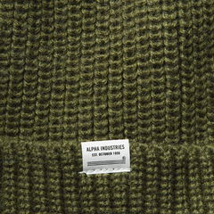 Шапка Alpha Industries Essential Watch Cap Olive (Зеленая)