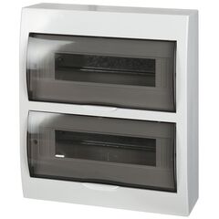 Бокс настенного монтажа навес, ЩРН-П, пластик, TDM, 24мод, IP40, SQ0901-0006