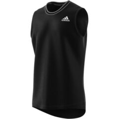 Футболка теннисная Adidas T Sleeveless Primeblue M - black/black