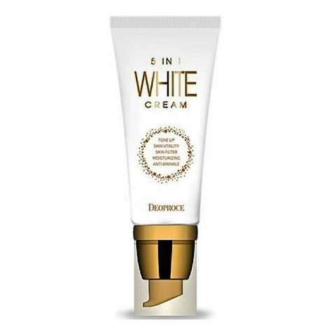 Deoproce 5 In 1 Крем для лица осветляющий многофункциональный Deoproce 5 In 1 White Cream