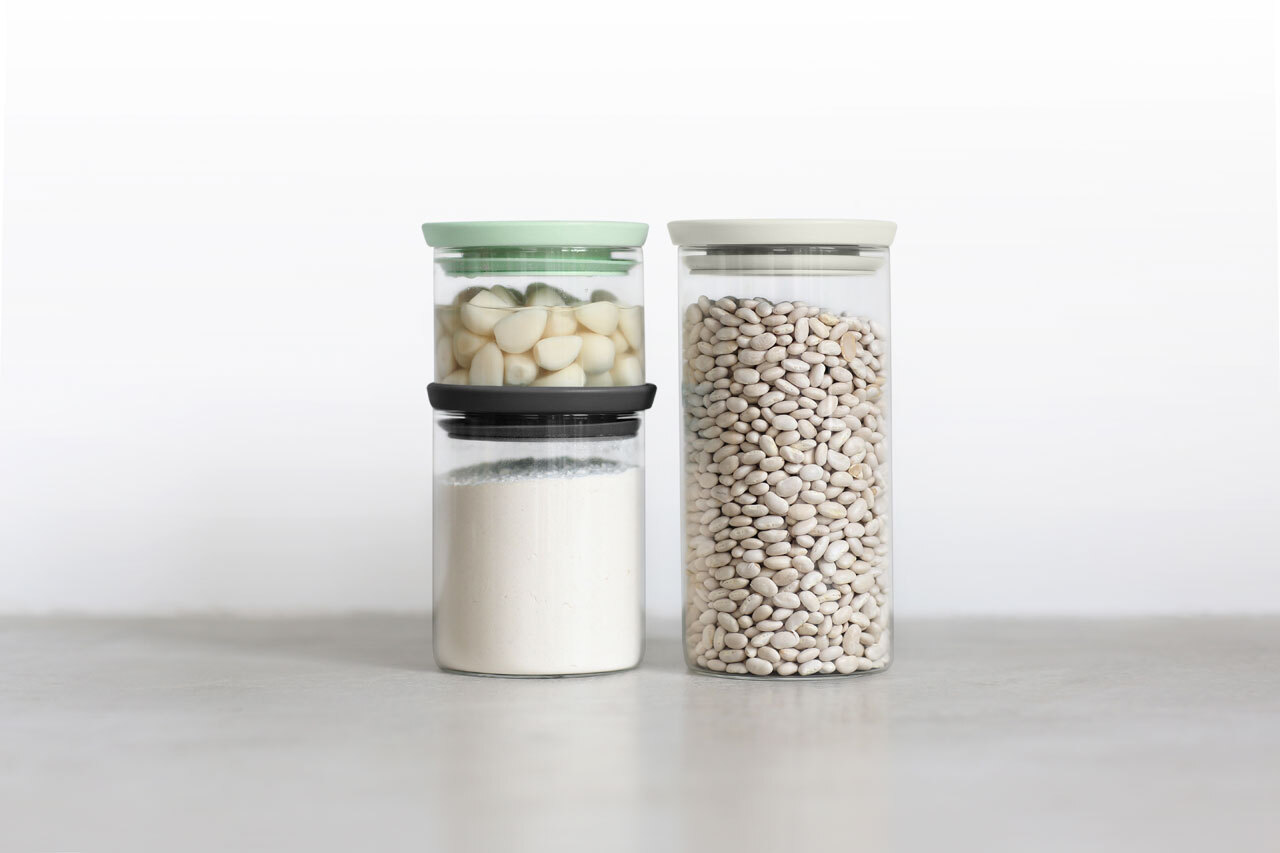 Набор модульных стеклянных банок, 3 шт., арт. 100550 - фото 3