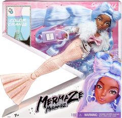 Кукла Русалка Mermaze Mermaidz Shellnelle  меняющая цвет 34 см