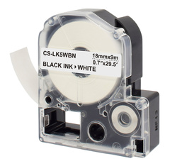 Картридж ленточный Cactus CS-LK5WBN черный для Epson LW300, LW400, LW700, LW600P, LW1000P