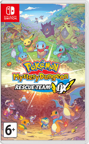 Pokémon Mystery Dungeon: Rescue Team DX (картридж для Nintendo Switch, полностью на английском языке)