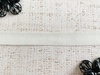 Тесьма окантовочная 3с235, ш. 1,8 см, 4,28г/м, пр-во Беларусь, белый