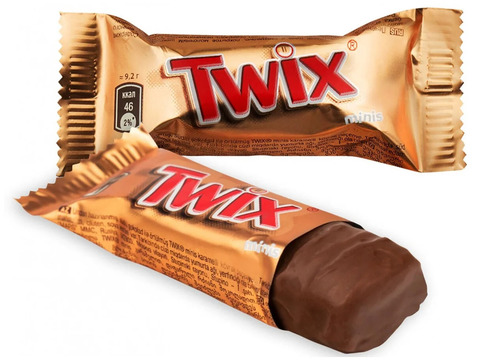 Шоколадные батончики Twix minis 100 г